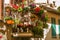 Romantic balcony flowery gardening, Spello