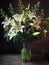 Romantic bouquet with lilies