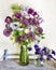 Romantic bouquets of spring flowers