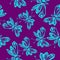 Romantic butterfly seamless pattern.