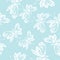 Romantic butterfly seamless pattern.