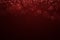 Romantic dark red background. Red shine. Glare bokeh. Glowing particles. Celebratory background. Abstract light background. Vector