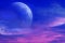Romantic decline and mystical moon
