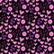 Romantic Doodle Pattern with Hearts-06