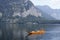 Romantic Hallstatt lake