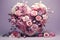 Romantic HeartShaped Floral Arrangements for