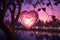 Romantic HeartShaped Paper Lantern Releases