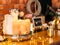 Romantic home decoration fairy lights candles