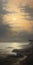 Romantic Moonlit Seascapes: Realistic Maya Rendering Of Sunset Over The Sea