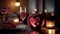 a romantic night on valentine\'s day