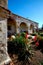 Romantic Old Catholic Mission Courtyard