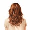 Romantic Realistic Rendering Of Woman\\\'s Long Red Hair