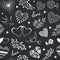 Romantic seamless pattern