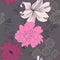 Romantic seamless pattern