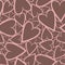 Romantic seamless pattern with hearts