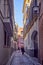 Romantic street in Sevilla, Spain