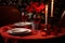 Romantic Valentine Day Dinner Setting