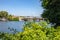 Romantic views of the river Dahme and Spree in Berlin Koepenick