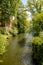 Romantic views of the river Dahme and Spree in Berlin Koepenick