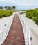 Romantic Walkway to go to the Beach