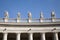 Rome - Bernini colonnade - detail