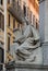 Rome - Biblical Statues at Base of Colonna dell`Imacolata