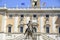 Rome, Campidoglio square, equestrian sculpture of Marcus Aurelius