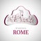 Rome city emblem