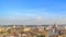 Rome Cityscape Aerial View from Trastevere Hill