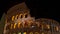 Rome Colosseum Fireworks celebration video 4k
