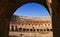 Rome Colosseum internal wide