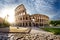 Rome and Colosseum, Italy