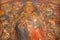 Rome - The Coronation of Virgin Mary fresco in church San Pietro in Montorio Baldassarre Peruzzi from 16. cent.