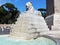 Rome - Detail of the Fountain of the Lions