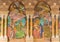 Rome - The detail of mosaic of Three Magi by Edward Burne-Jones in anglicans church Chiesa di San Paolo dentro le Mura