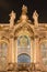 Rome - The detail of portal of Basilica Santa Maria Maggiore at night