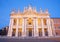 Rome - The facade of St. John Lateran basilica Basilica di San Giovanni in Laterano