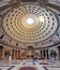 ROME-FEBRUARY 6: The interior of the Pantheon on February 6, 2014 in Rome, Italy. The Pantheon is a building in Rome, Italy to all