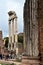 Rome the forum Romanum debris the ruins of the ancient