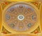 Rome - The fresco of side cupola in church Basilica dei Santi XII Apostoli from 19. cent.
