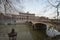 Rome Hall of Justice, waterway, bridge, water, river
