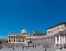 ROME, Italy- 2019: Saint Peter Square Piazza San Pietro Vatican Basilica and Colonnade with Tourists and Blue Sky