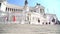 Rome, Italy - 22.06.2018: Movement of people on stairs Venice Square near monument in honor Victor Emmanuel II