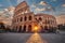 Rome, Italy at the Ancient Colosseum Amphitheater