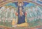 ROME, ITALY: Apse mosaic of Madonna among the angels in byzantine style in Basilica di Santa Maria in Dominica from the 9. cent.