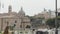 Rome, Italy - August 17, 2022: Street of Italy, Rome. Action. Beautiful summer city, ancient architectural ensemble with