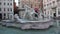 Rome/Italy - August 24, 2018: Moor Fountain, Piazza Navona