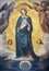 ROME, ITALY - AUGUST 28, 2021: The Immaculate Conception paint in church Chiesa della Trinita dei Monti by Phillip Veit