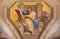 ROME, ITALY: Fresco of St. Luke the Evangelist in church Chiesa di Santa Maria in Aquiro by in neo-mannerist style.