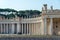 Rome, Italy - June 18, 2023 Bernini\\\'s Colonnades in St Peter\\\'s Square, Vatican city